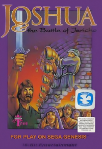Joshua: The Battle of Jericho Sega Genesis US box art